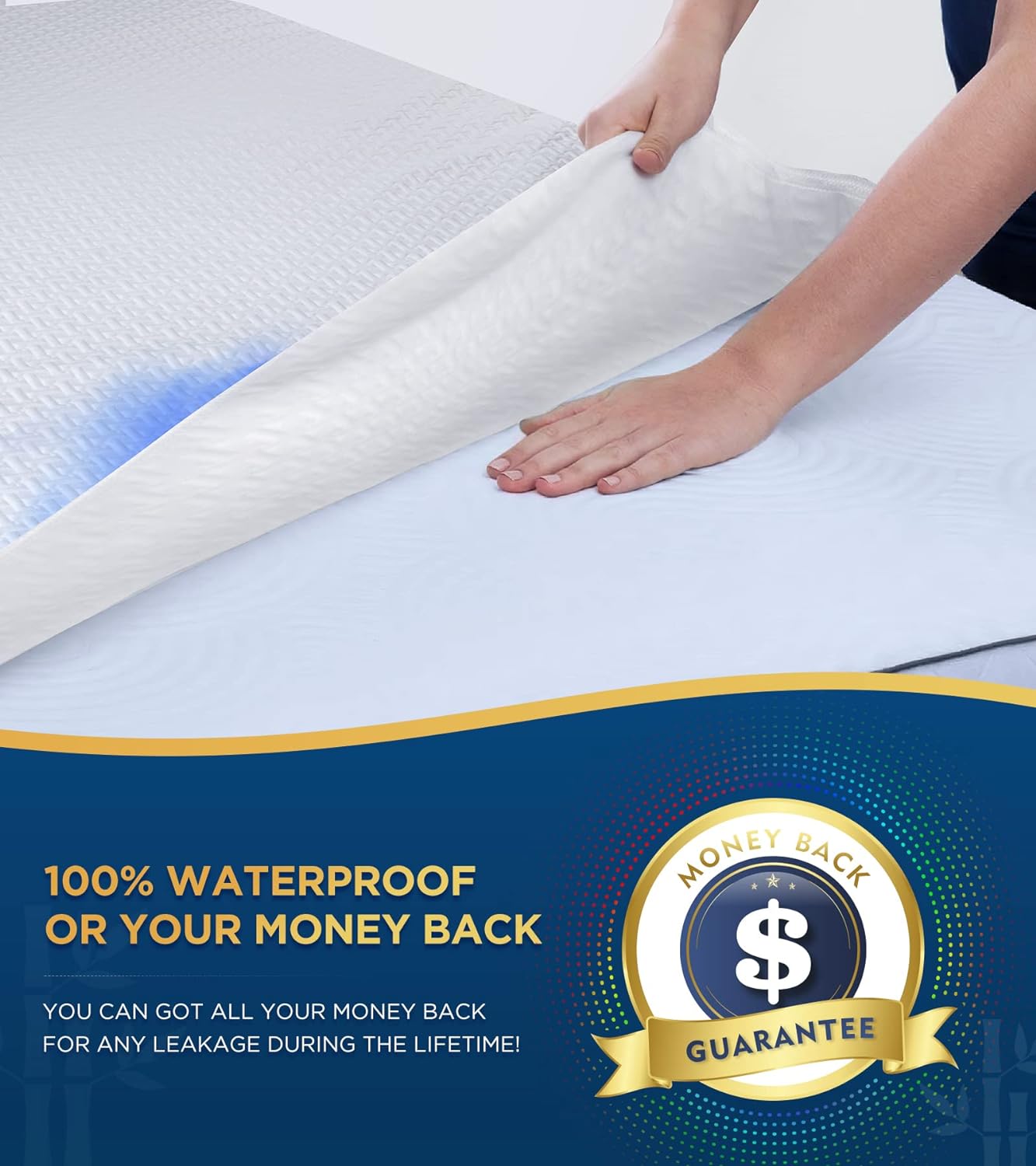 Royal Waterproof Mattress Cover For Double Bed King Size