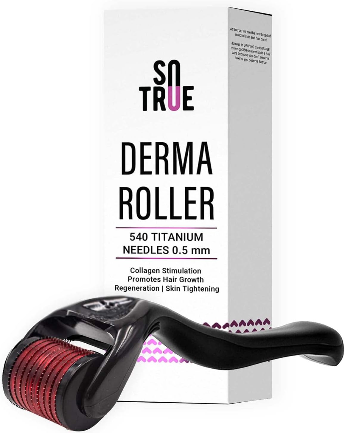 Derma Roller For Hair Growth Repairs Damaged Hair