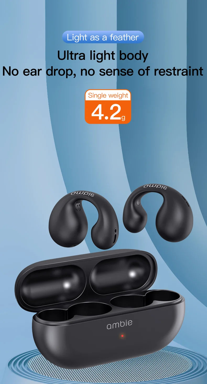 Ambie Bone Conduction Wireless Earbuds